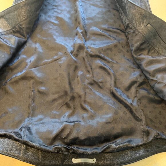 Chrome Hearts MATTY BOY Leather vest SEX RECORDS - Picture 6 of 9